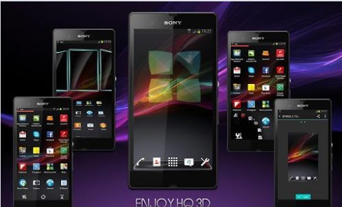 Xperia z Theme 4 Next Launcher