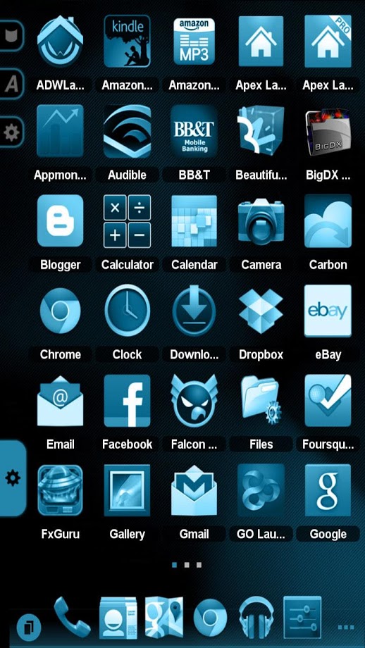 JB Extreme Launcher Theme