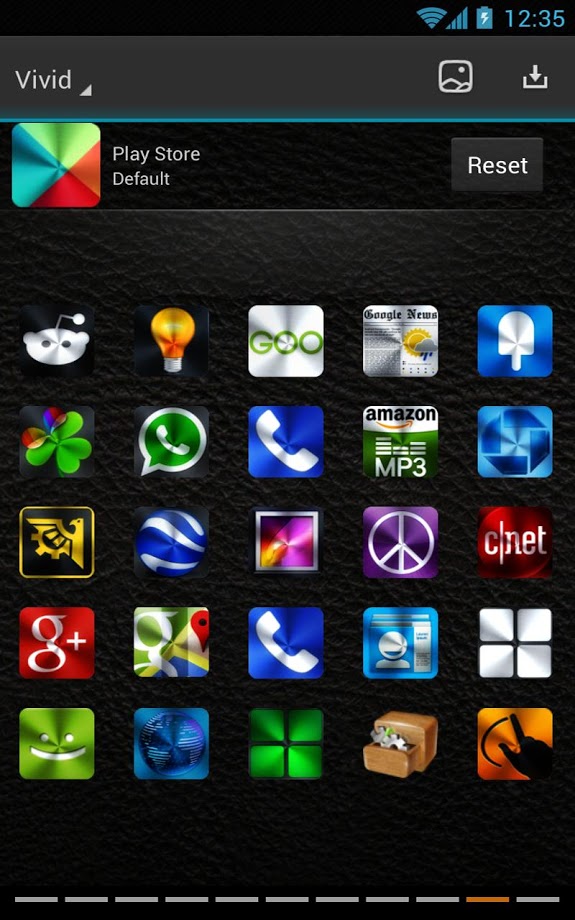 Next Launcher VIVID Theme