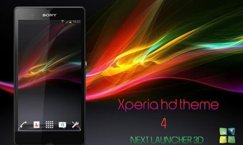 Xperia z Theme 4 Next Launcher