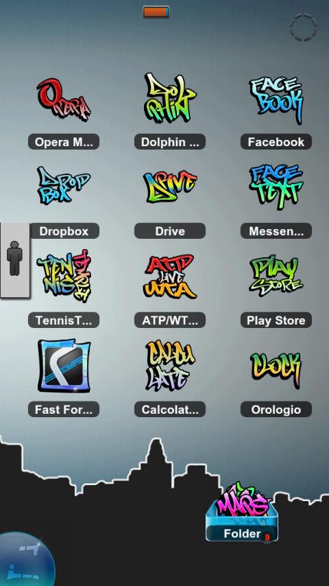 Graffiti Theme HD TSF Shell