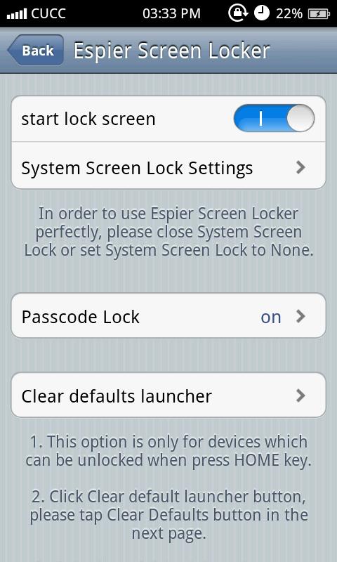 Espier Screen Locker (Beta)