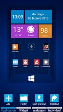 Next Launcher Theme WinTiles 8