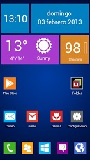 Next Launcher Theme WinTiles 8