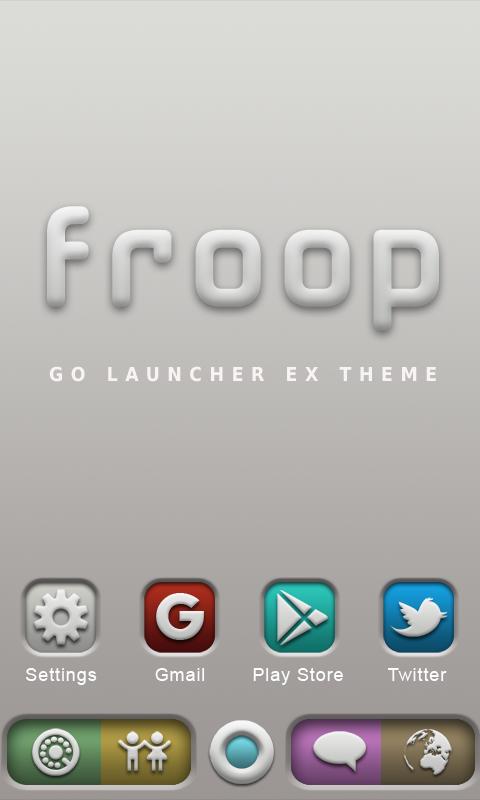 Froop GO Launcher EX Theme