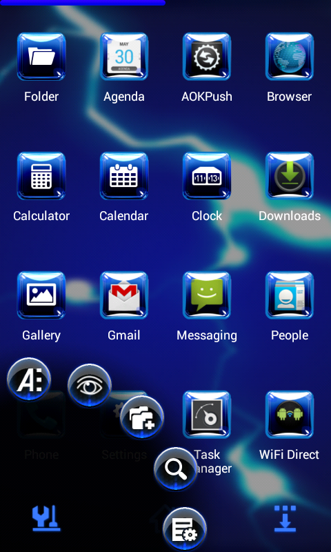 Blue Sky for Next Launcher 3D