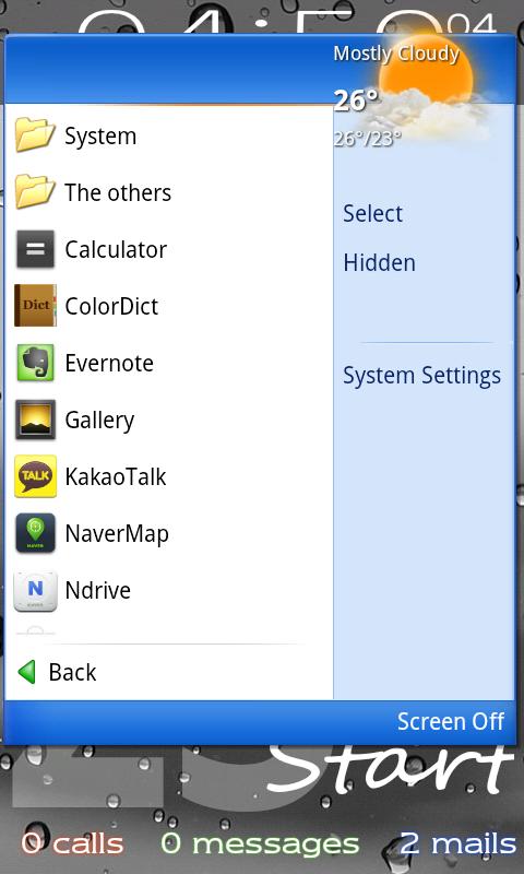 Windows XP skin for Start menu