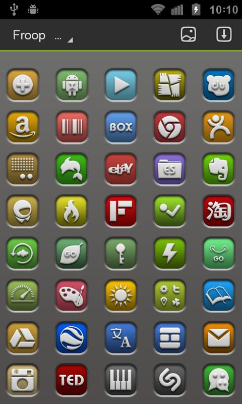 Froop GO Launcher EX Theme