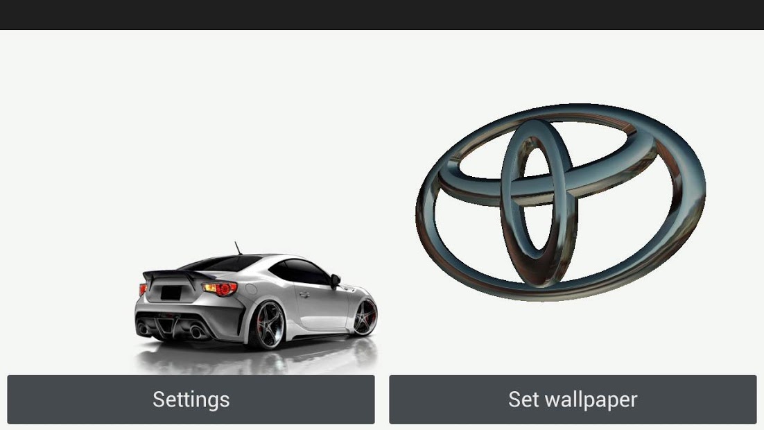 3D TOYOTA Logo HD LWP