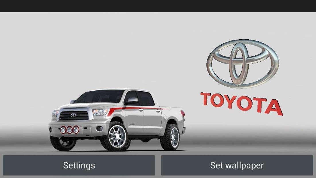 3D TOYOTA Logo HD LWP