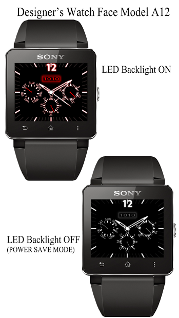 A12 WatchFace for SmartWatch2