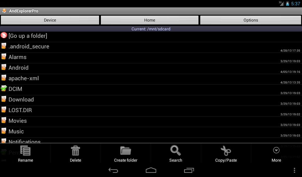 AndExplorerPro (file manager)