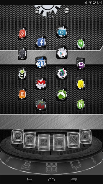 Breakout Black Multi Theme