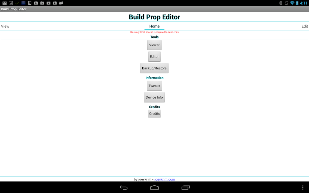 Build Prop Editor