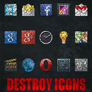 Destroy IconPack Apex Nova ADW 1.1