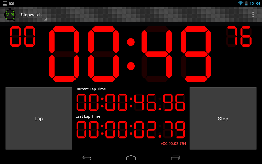 Digital Stopwatch & Timer