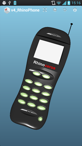 Droid Rhino - 3DM Model Viewer