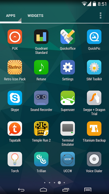 Dzire IOS 7 Theme Apex Nova GO