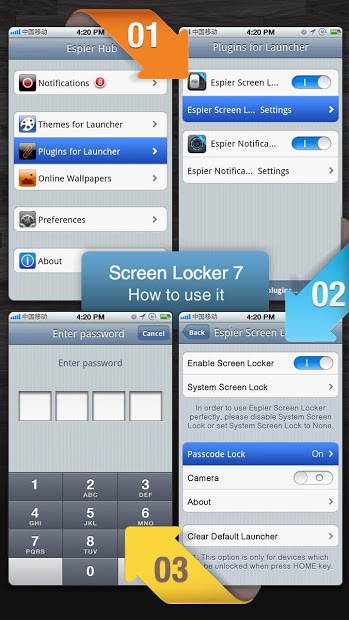 Espier Screen Locker 7 Pro