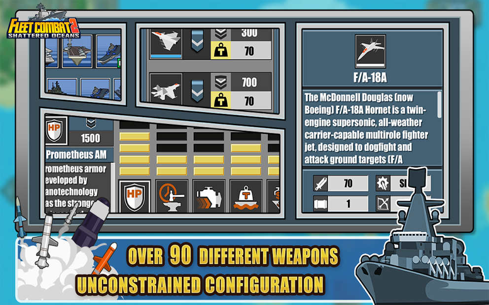 Fleet Combat 2 (Mod EXP/Money) 