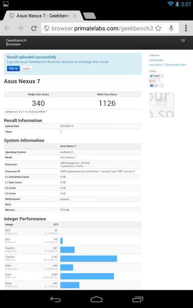 Geekbench 3