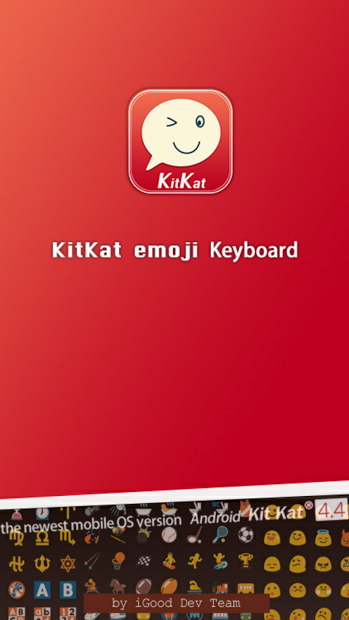 KitKat Emoji Keyboard Pro