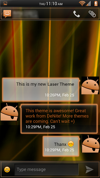 Laser Orange CM11/AOKP Theme