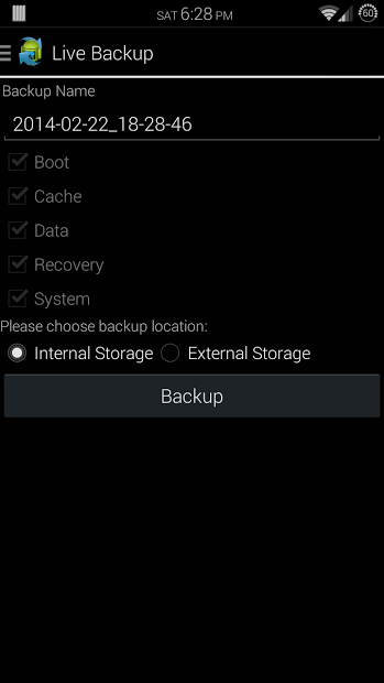 Live Backup (ROOT)