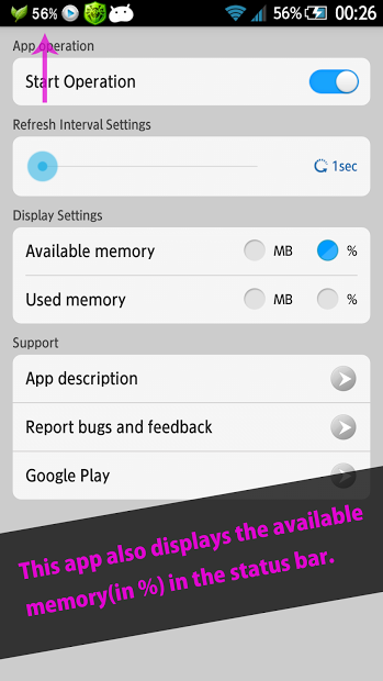 Memory Notification Pro