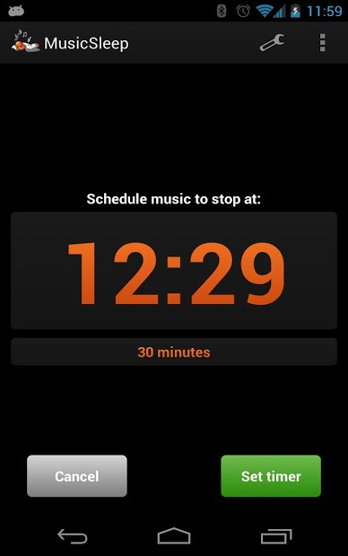 MusicSleep (sleep timer)