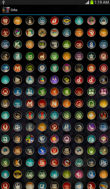 Orbs Icons