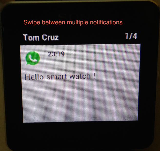 Quick Reply for SmartWatch 2