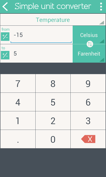 Simple Unit Converter