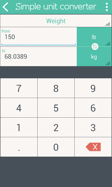 Simple Unit Converter