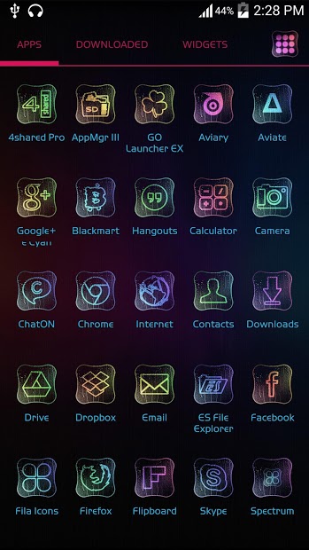 Spectrum Theme/Icons