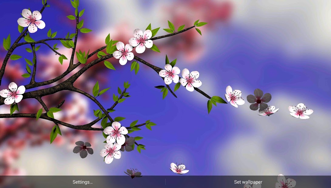 Spring Flowers 3D Parallax Pro