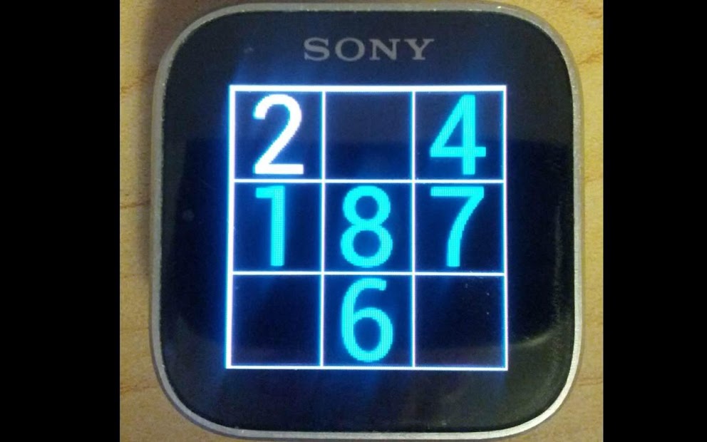 Sudoku for SmartWatch