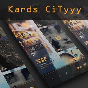 Kards CiTyyy for KLWP 1.0
