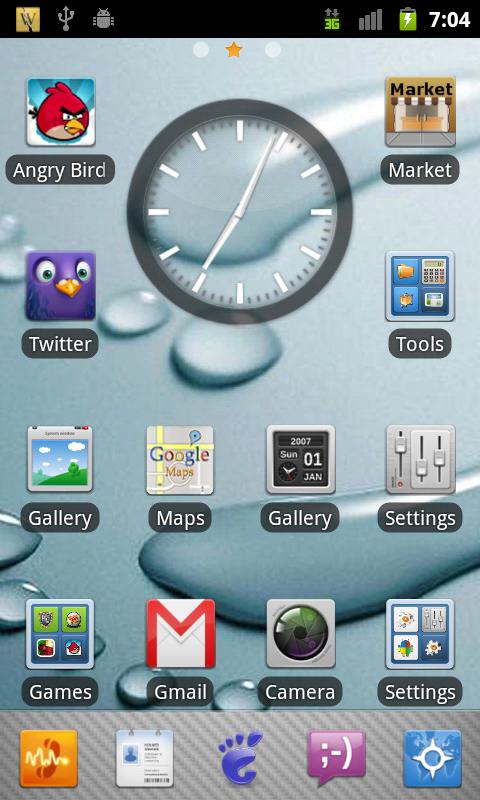 aPhone Theme GO Launcher EX