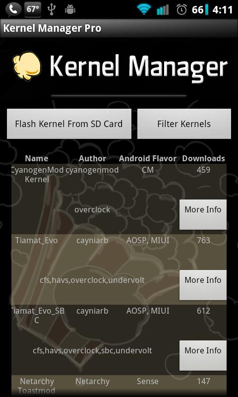 Kernel Manager Pro