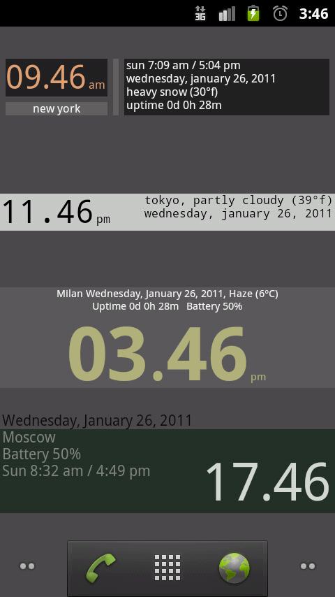 Advanced Clock Widget Pro