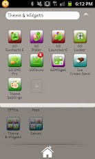 Colour Mix Go Launcher Theme