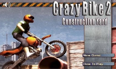 Crazy Bike 2 Construction Yard