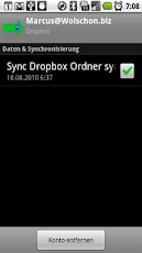 Sync Folder with Dropbox