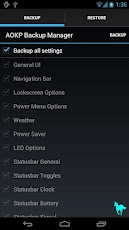 AOKP Backup