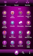 Purple! Go Launcher Theme