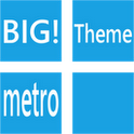 BIG! caller ID Theme MetroBlue 1.1