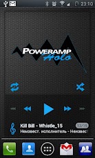 Poweramp Holo Widget