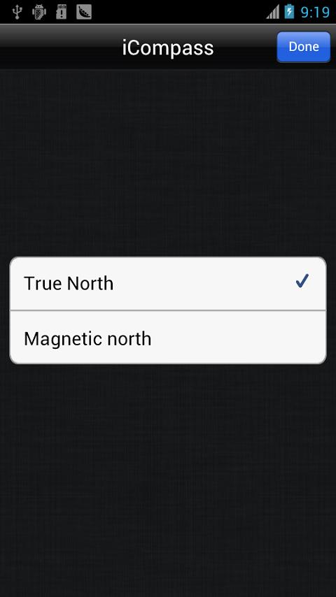 iPhone Compass