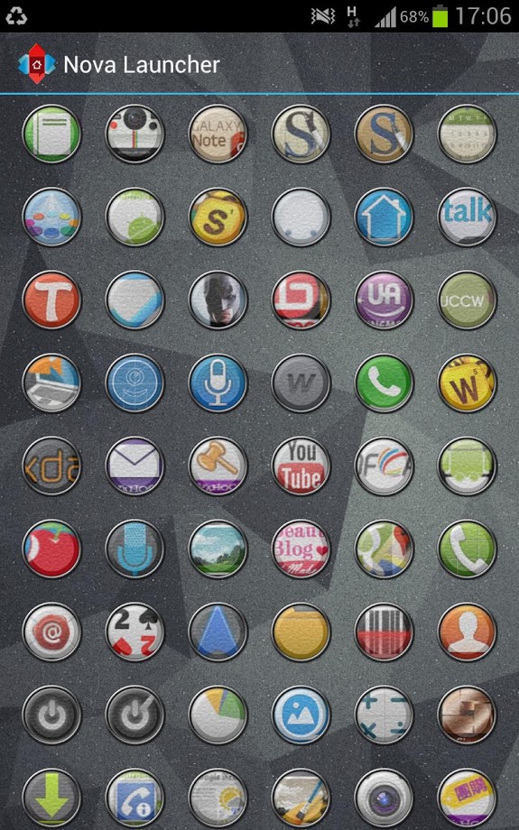 Metal Ring Icon Theme